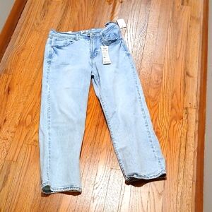 Kensie Light Blue Straight Leg Jeans NWT